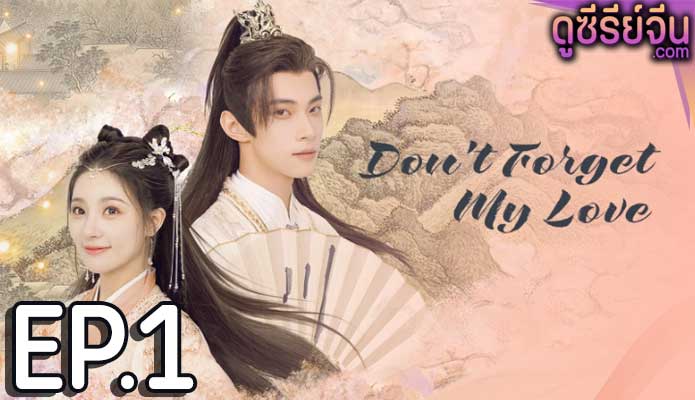 Don’t Forget My Love รักนี้มิอาจลืม (ซับไทย) ตอนที่ 1