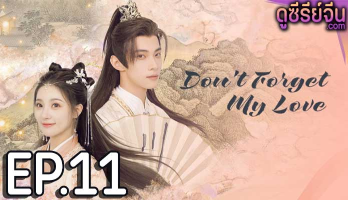 Don’t Forget My Love รักนี้มิอาจลืม (ซับไทย) ตอนที่ 11