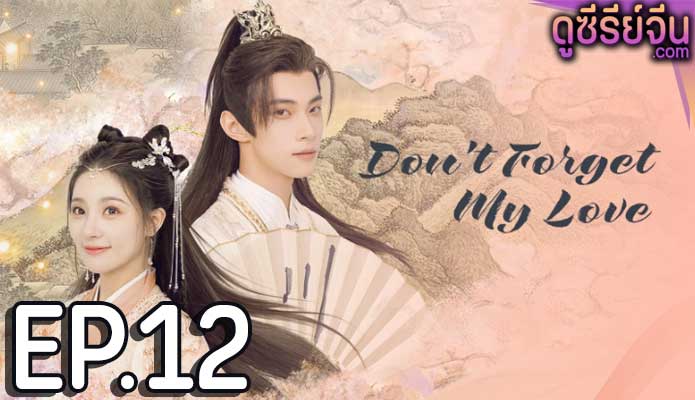 Don’t Forget My Love รักนี้มิอาจลืม (ซับไทย) ตอนที่ 12