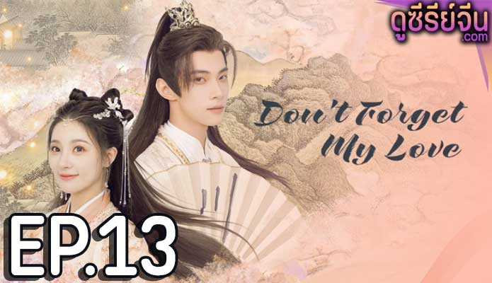 Don’t Forget My Love รักนี้มิอาจลืม (ซับไทย) ตอนที่ 13