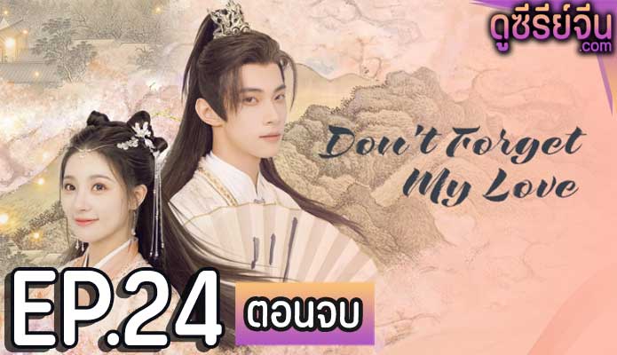 Don’t Forget My Love รักนี้มิอาจลืม (ซับไทย) ตอนที่ 24 (ตอนจบ)